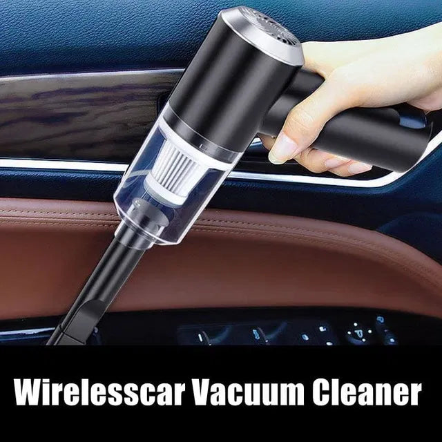 Cordless Air Duster & Vacuum Cleaner – 2-in-1 Portable Cleaning Device