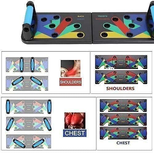 9-in-1 Multi-Function Push-Up Board – Complete Home Workout Set
